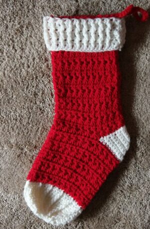 Stunning Stars Christmas Stocking Pattern