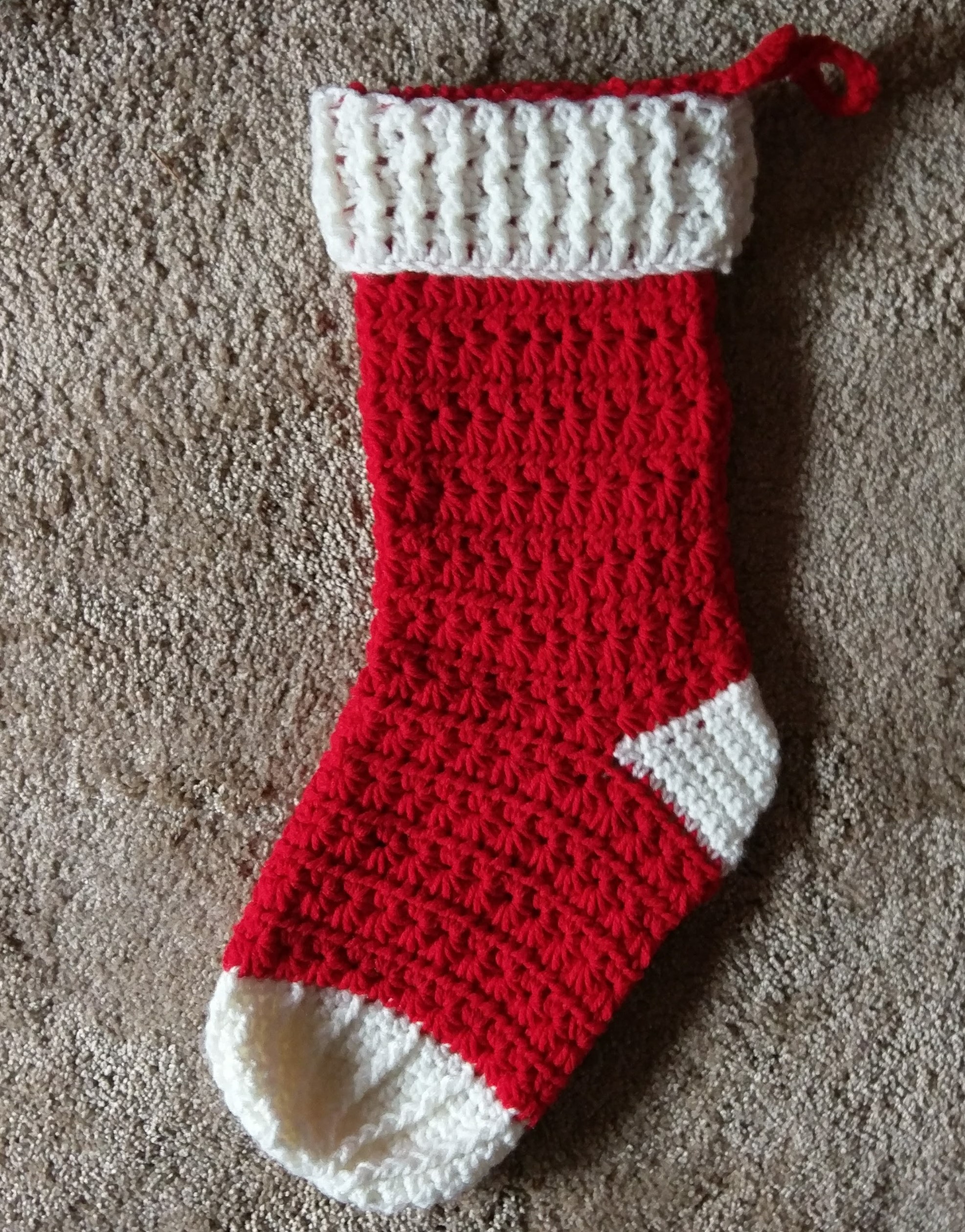 Stunning Stars Christmas Stocking Pattern