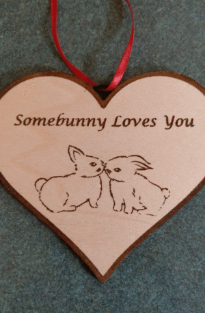 Somebunny Loves You Ornament