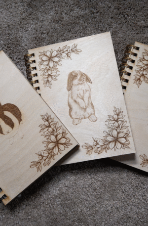 Custom Wood Cover Journal