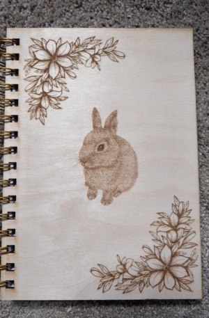 Sitting bunny Journal