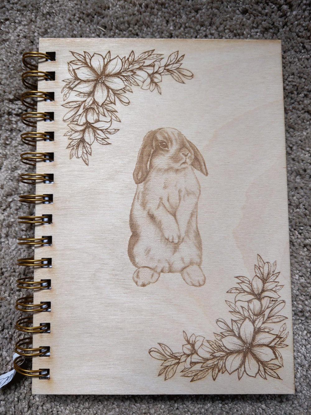 Lop Bunny Journal
